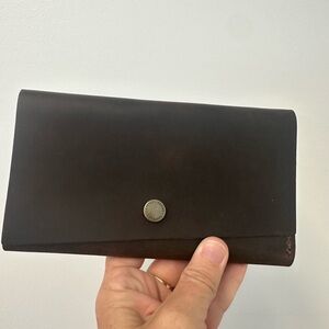 Portland Leather Dark Brown Wallet